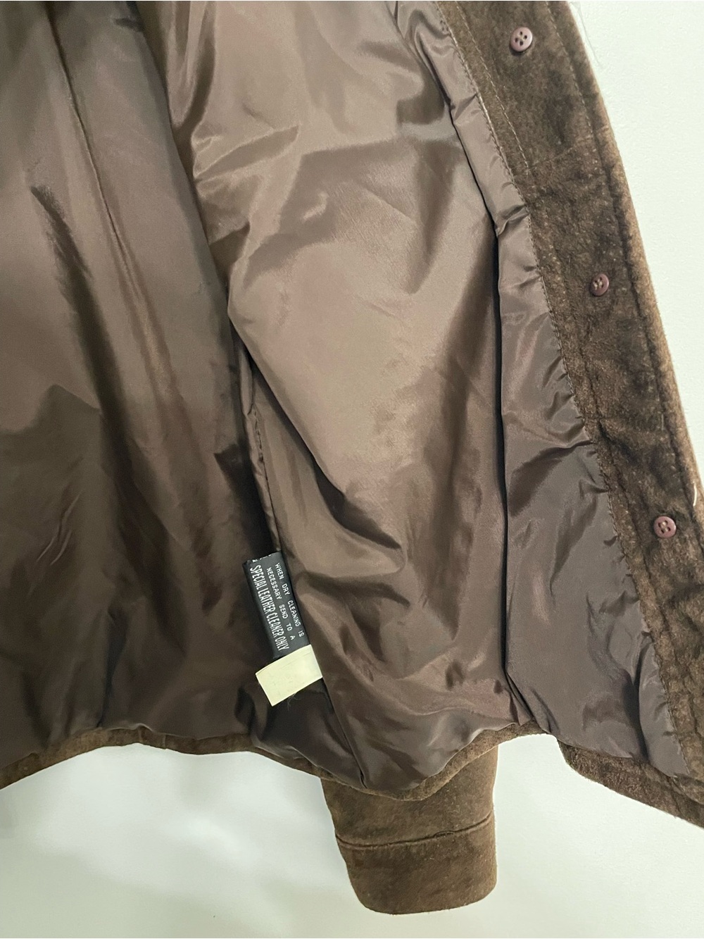 Wilson Brown Suede Leather Jacket - Picture 6 of 12